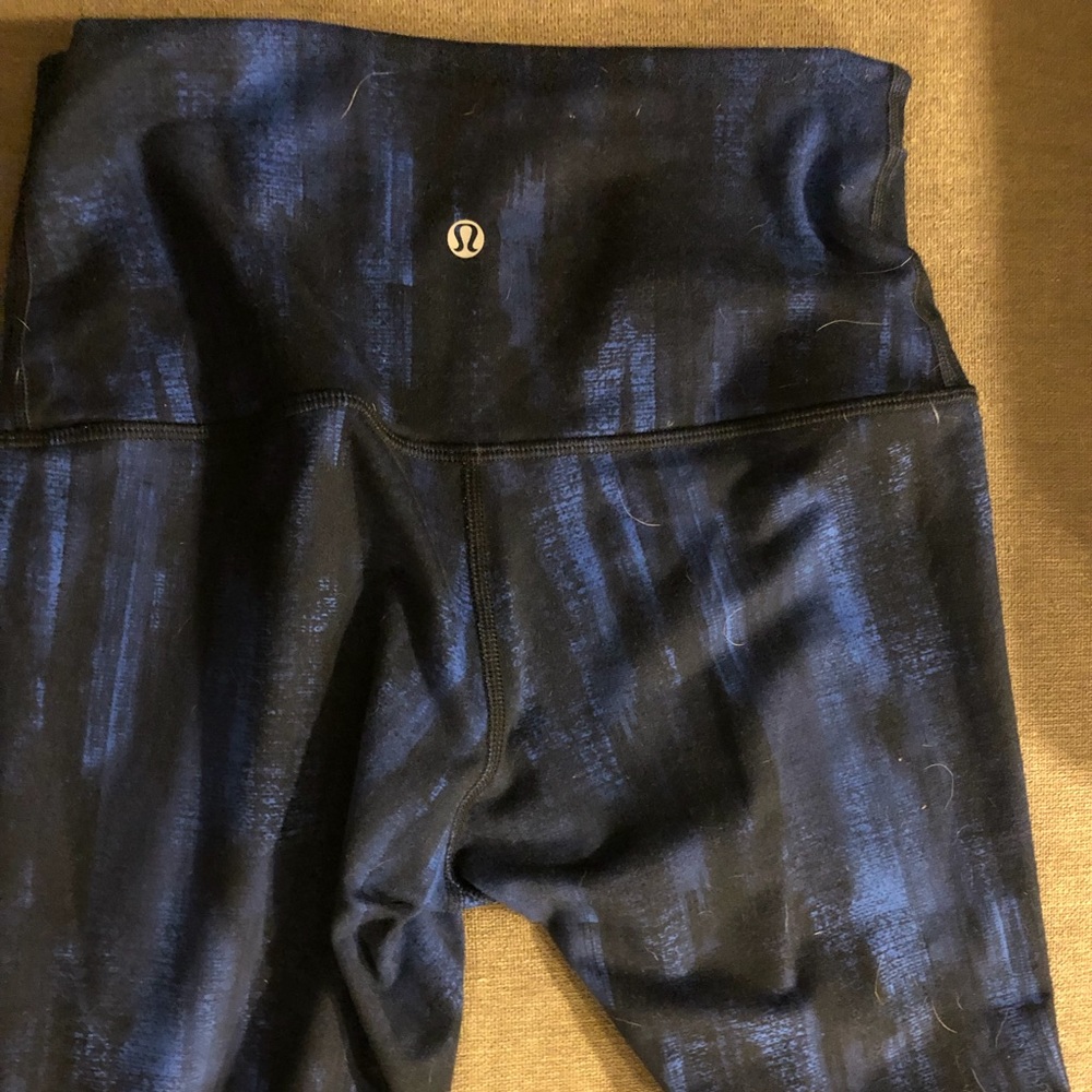 Lululemon high rise capris